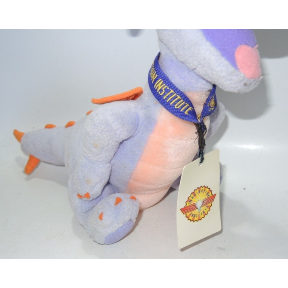 Vintage Walt Disney World Epcot Figment Plush Imagination Institute Lanyard 9" - Picture 3 of 5
